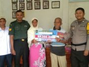 BLT Dana Desa Lubuk Sirih Ulu Disalurkan, Kades Sisipkan Pesan Jaga Lingkungan
