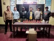 Amankan Pemuda Mabuk, Polsek Seginim Temukan Puluhan Miras