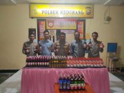 Imbangan Ops Pekat Nala, Kapolsek Kedurang Amankan Miras Dan Ratusan Samcodin