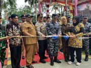 Dalam Rangka karya Bakti, Danlanal Resmikan jalan Sentra Tani