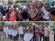 Gelar Aksi Damai, Massa ASBS Desak Usut Lelang Ulp dan Jasa Insentif Covid