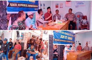 Jum’at curhat, Kapolres BS Datangi Pasar Tradisional Modern Kutau